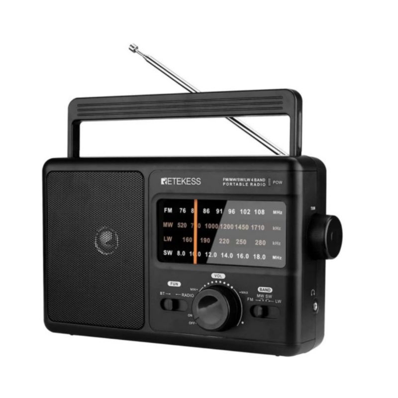 TR626 AM FM SW Radio Portable LW Speaker Bluetooth