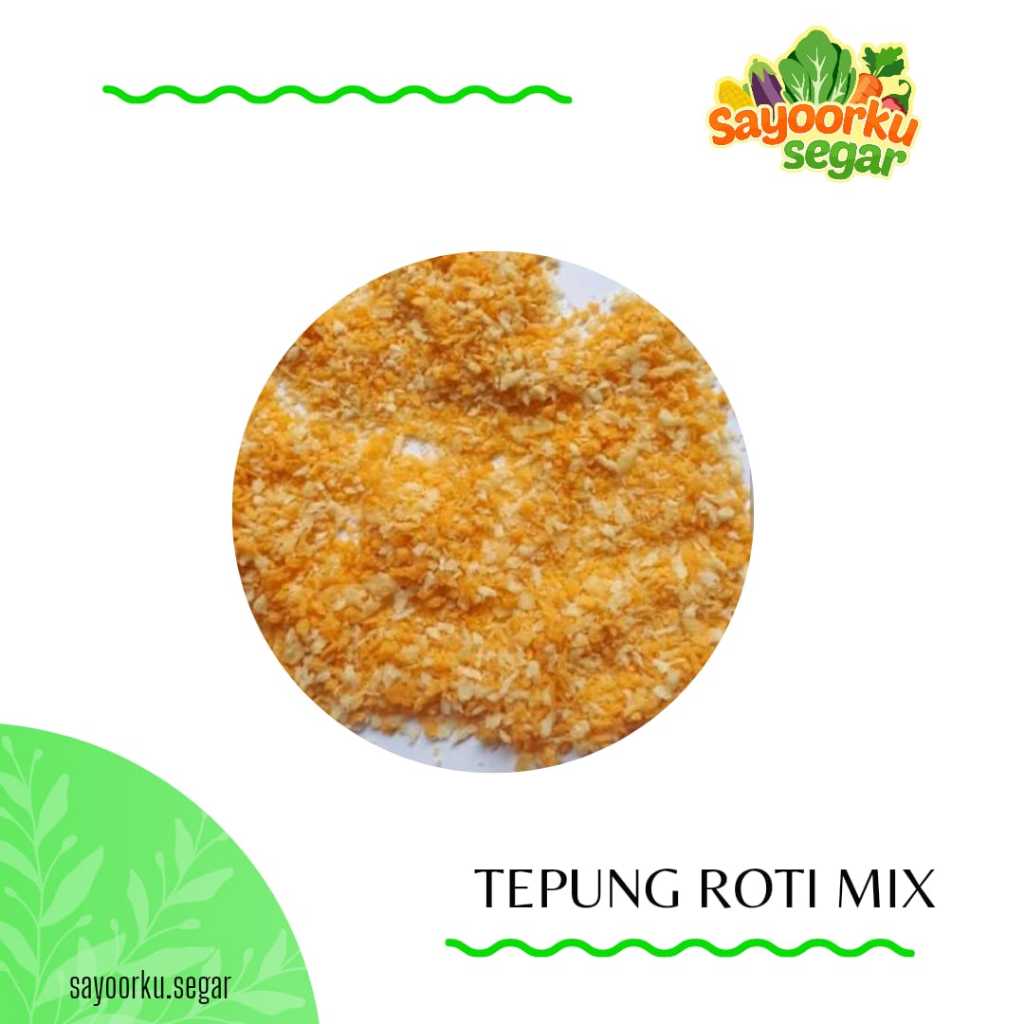 

KIRIM BESOK Tepung roti mix / tepung panir