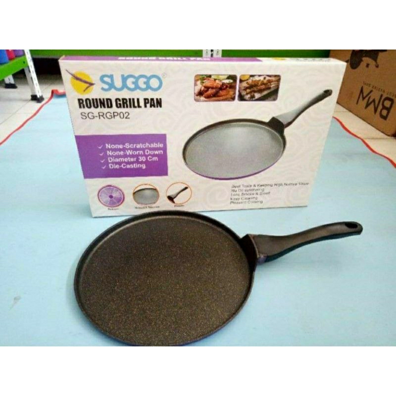 Suggo ROUND GRILL PAN (anti lengket)