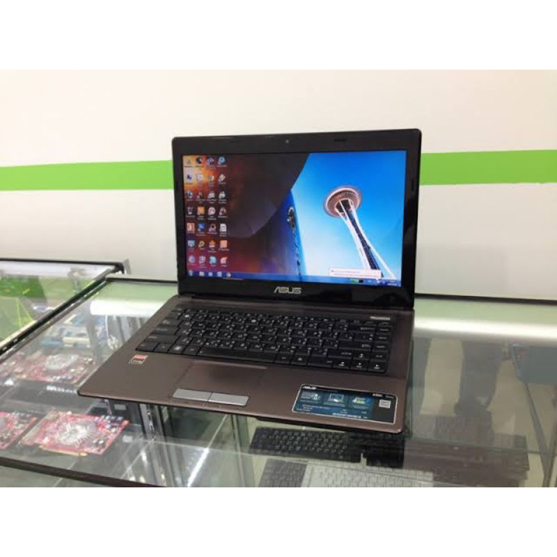 Notebook/Laptop ASUS X43U AMD E350 Ram 3GB/128GB SSD HARDISK | Layar 14inch HD | Laptop Murah