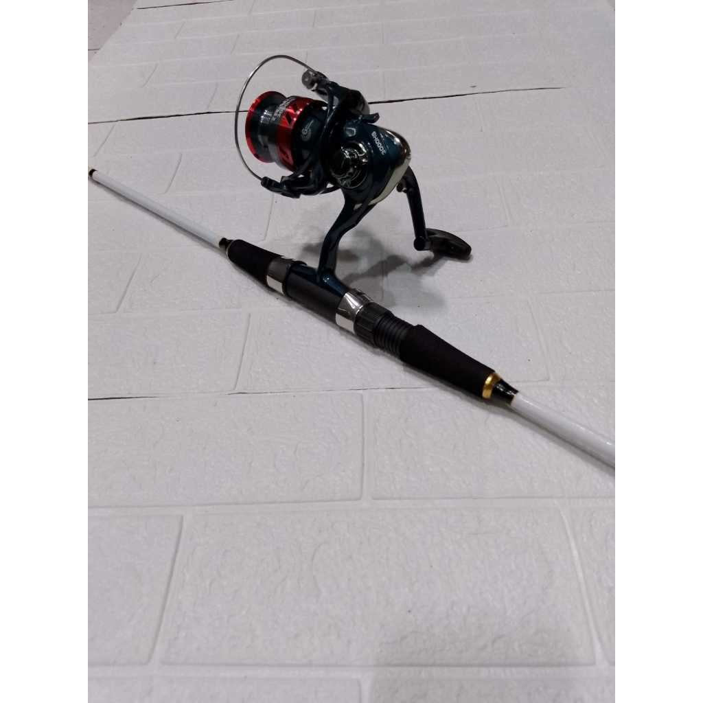 Set Joran spinning + reel 3000 Ajiro nawasena