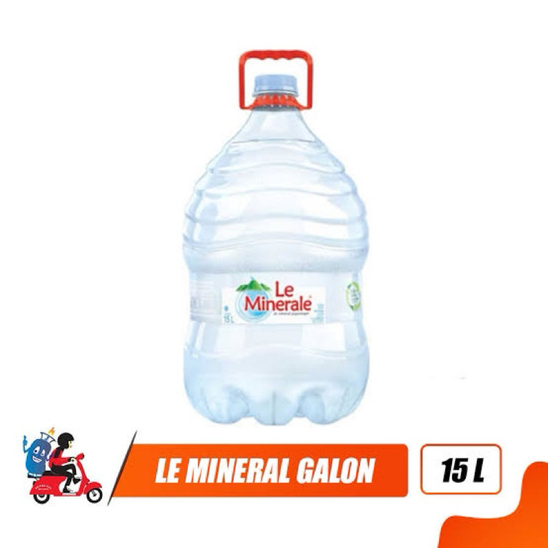 

Air Minum LEE MINERAL GALON 15L INSTANT MAX 1GALON