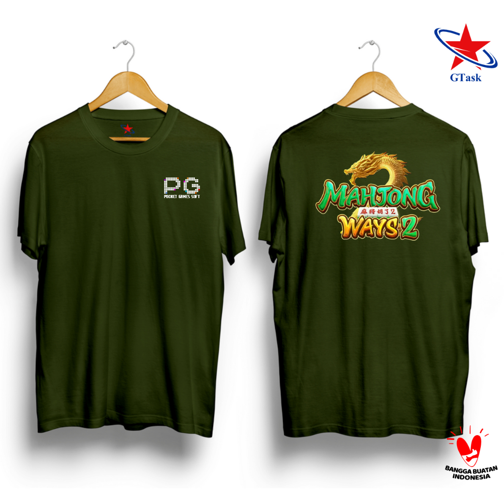 Kaos Disto Mahjong Ways 2 PG Soft / Baju PG Soft Mahjong Ways 2