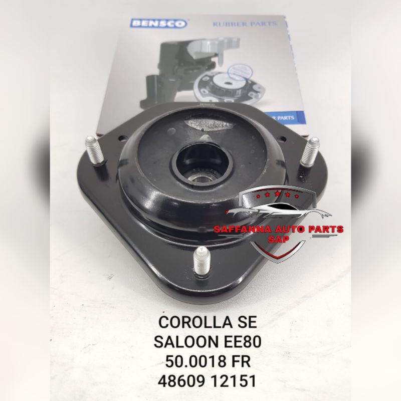 SUPPORT SHOCK DEPAN TOYOTA COROLLA SE SALOON EE80 BENSCO GARANSI