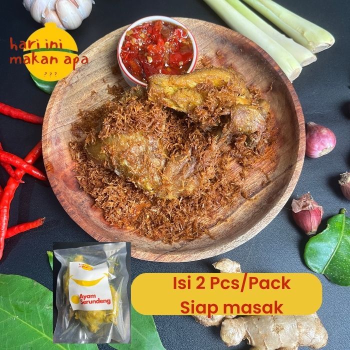 

Ayam Goreng Serundeng siap masak ready tinggal digoreng homemade dan legit cocok untuk menu sahur dan buka puasa