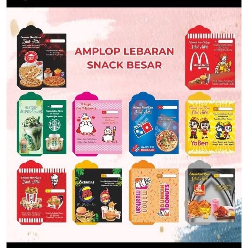 

Amplop viral ukuran besar 1 pak isi 80 lembar