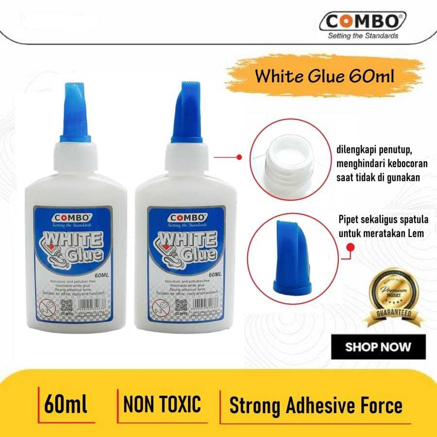 

White Glue 60ml GLW60 / Craft Glue / Lem Putih / Lem Perekat Serbaguna