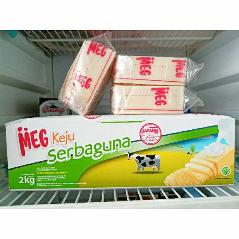 

Meg Keju Cheddar Serbaguna - 2kg