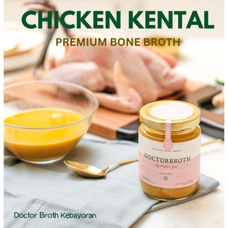 

Chicken ( Kental) Bone Broth-Kaldu Tulang Doctor Broth Kebayoran - MPASI