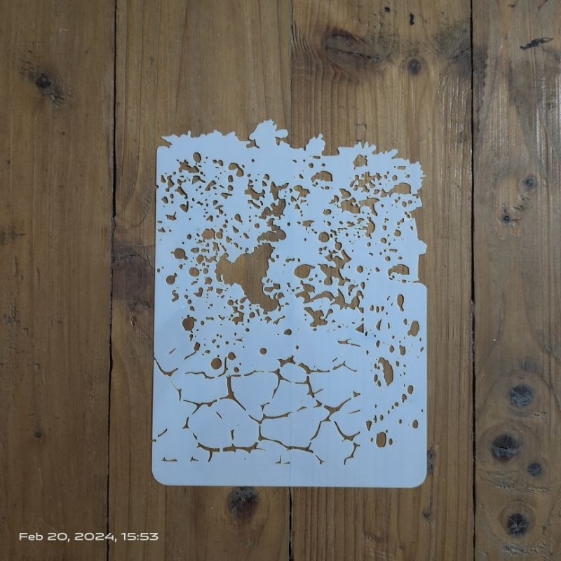 

Stencil Airbrush Efek Splat