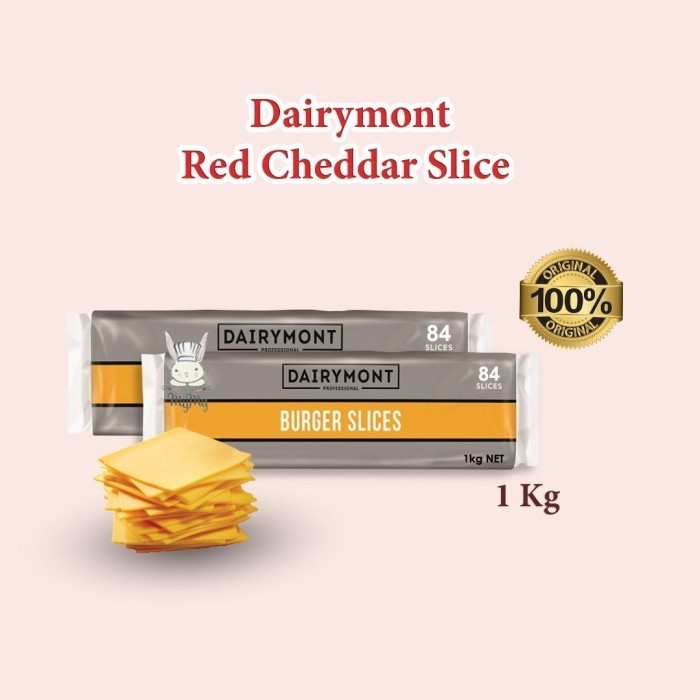 

Dairymont Keju Burger / Burger Slices 1KG - 84 Slices