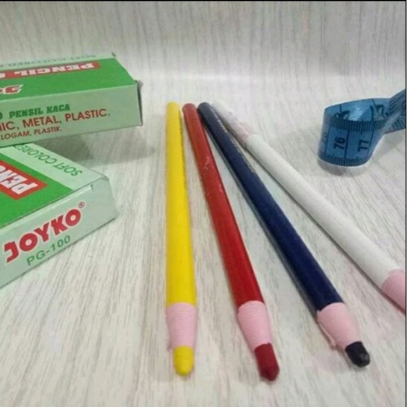 

PENSIL KACA JOYKO / Pensil kaca penebal gambar /pensil kaca jahit / pensil DERMATOGRAPH