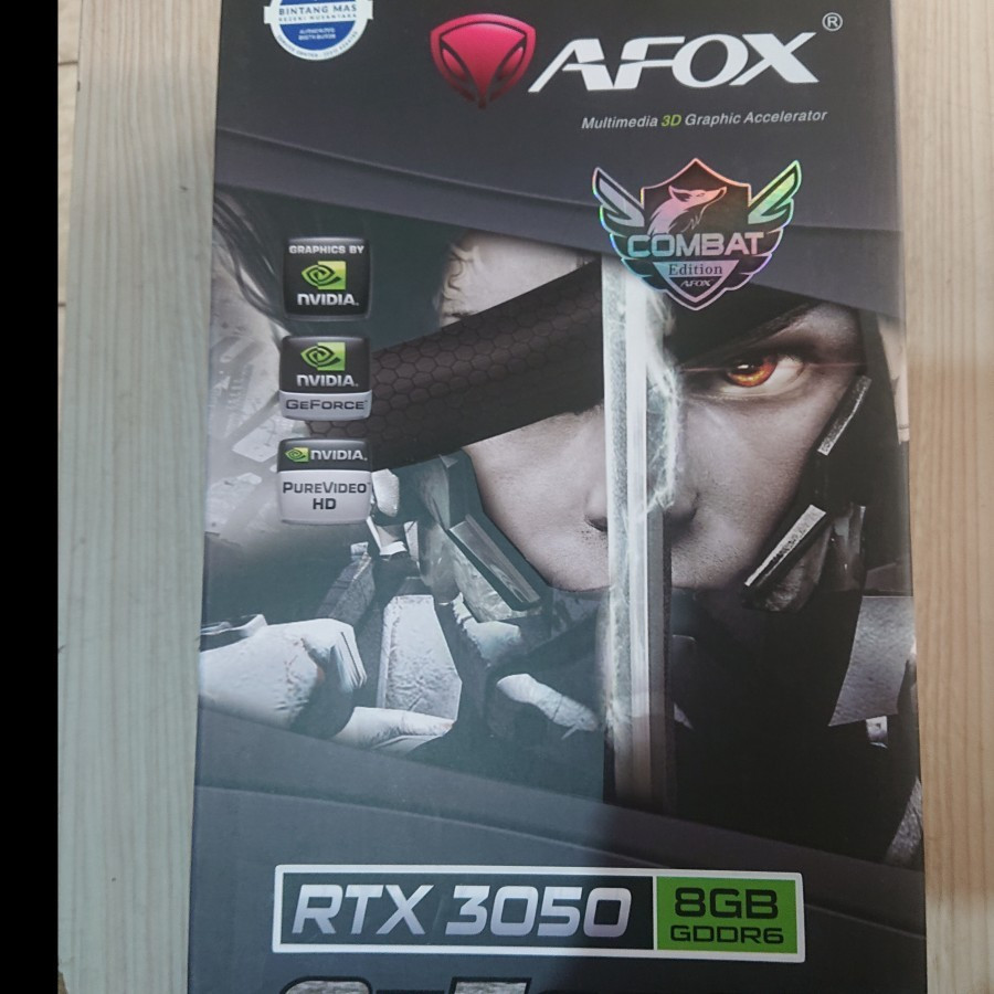VGA CARD AFOX RTX 3050 8GB GDDR6 128BIT DUAL FAN