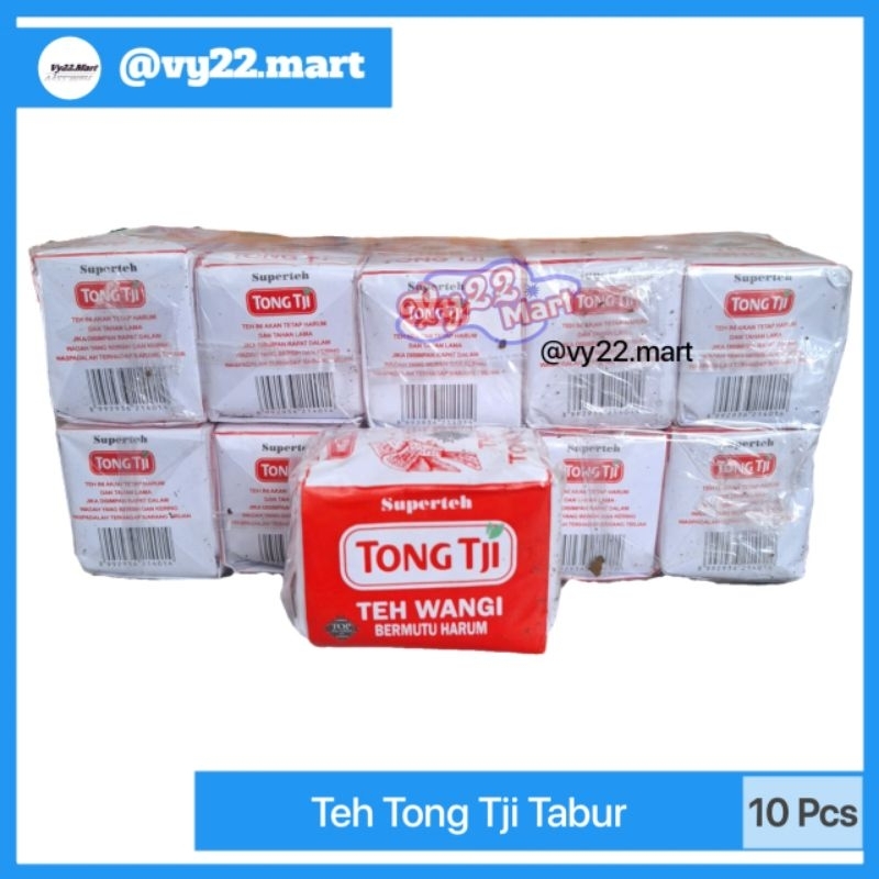 

Teh Tong Tji Tabur Superteh Harum Teh Wangi 1Pak isi 10Pcs