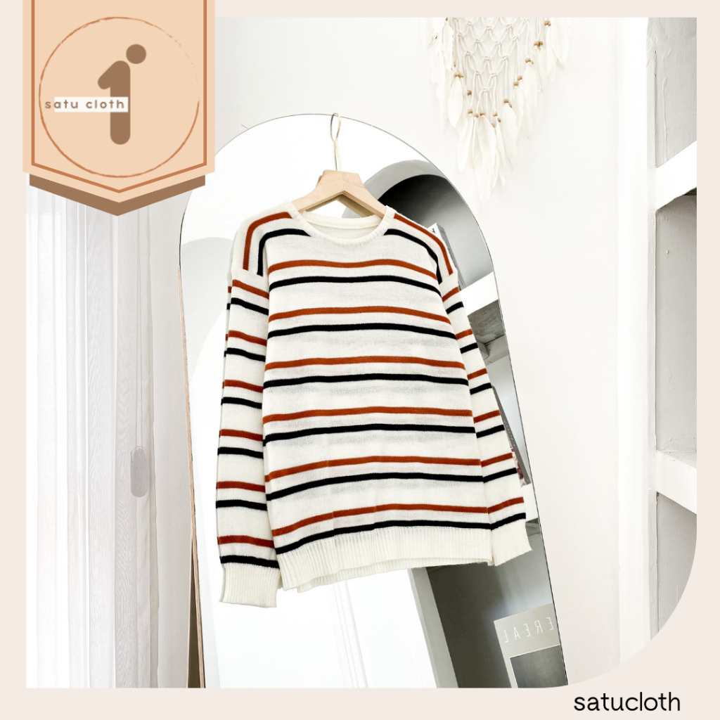 Wendy Blouse Sweater - Sweater Oversize