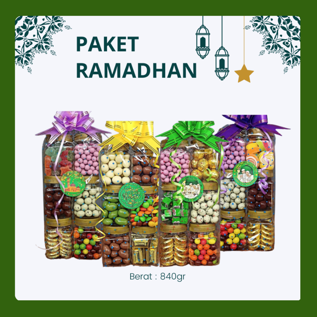 

Parsel Ramadan Coklat Hampers Lebaran Kado Gift 6in1 Toples