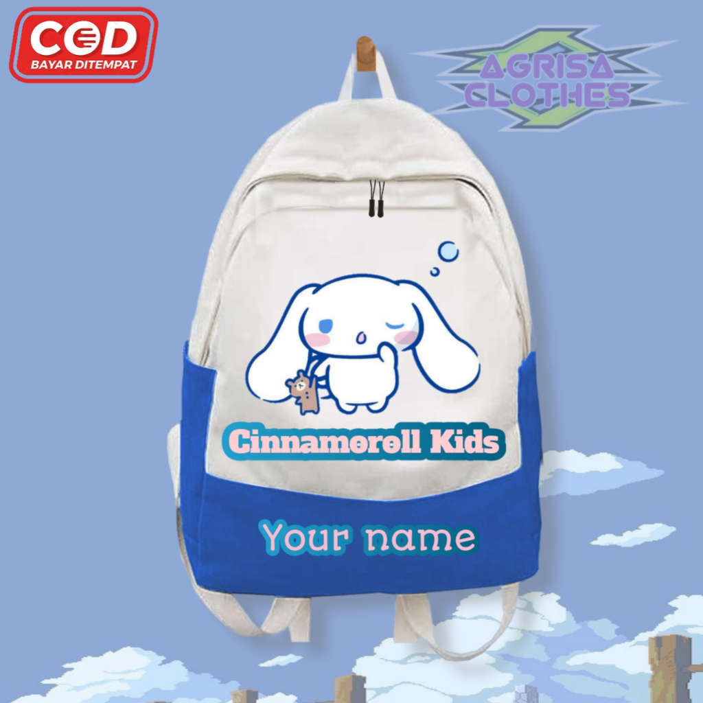 Tas Ransel Anak cinnamoroll/Tas Ransel Kids cinnamoroll