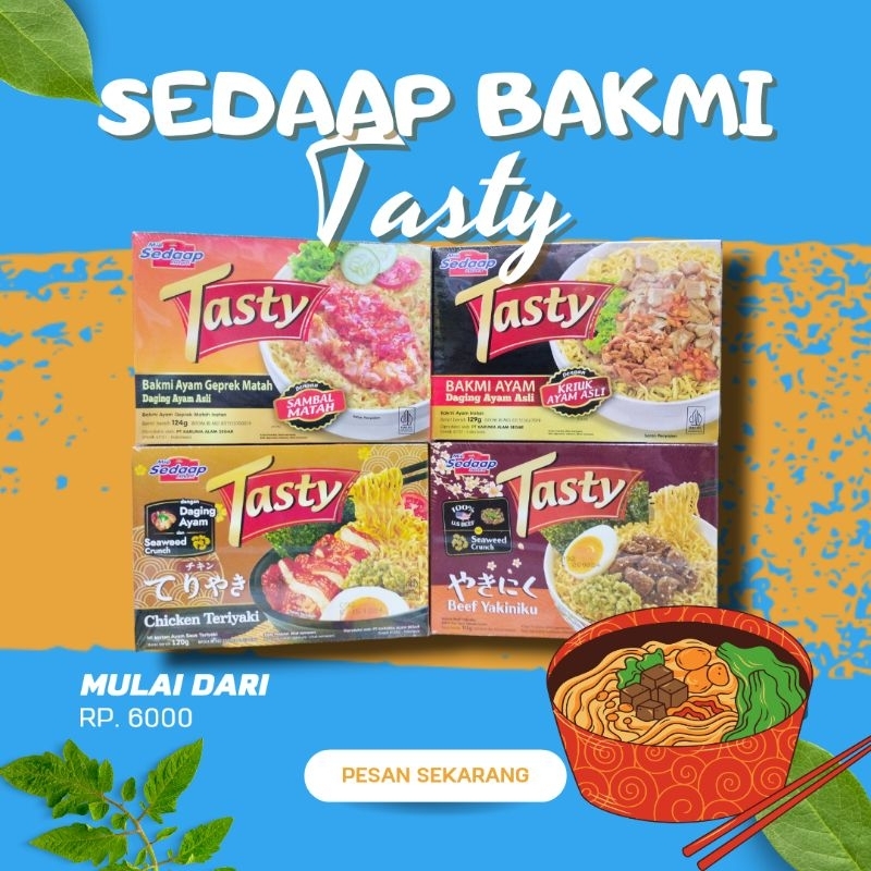 

TASTY bakmi kemasan kotak