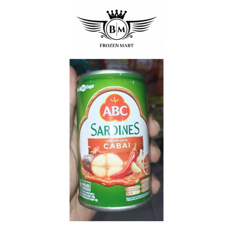 

ABC Ikan Sarden/Sardines 155gr.