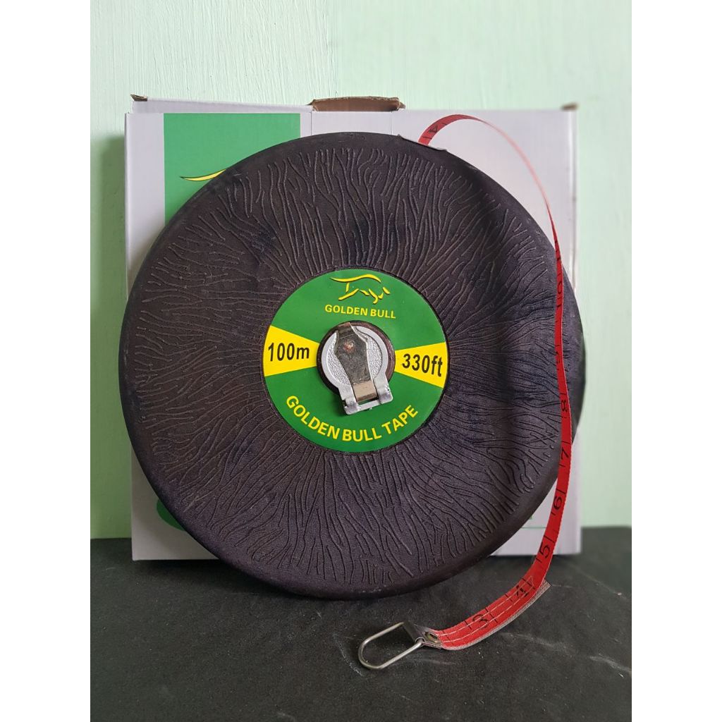 meteran gulung/meteran bulat 100m rush
