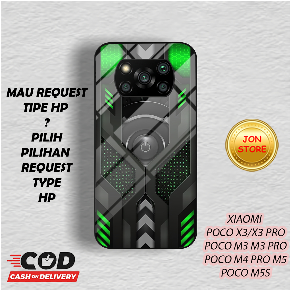 (CMM 12) Sofcase Case Glossy Kilau Untuk POCO X3 X3 PRO X3 NFC M3 M3 PRO 5G M4 PRO M5 M5S Moitf Anim