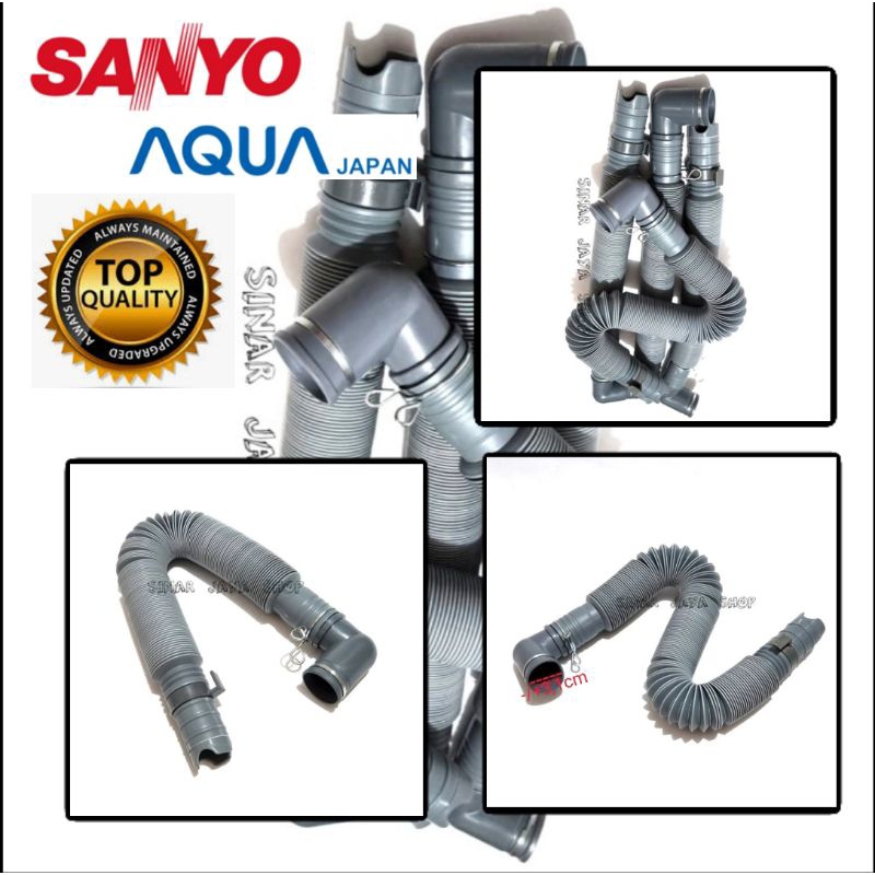 SELANG PEMBUANGAN MESIN CUCI SANYO AQUA 1 TABUNG BUKAAN PINTU ATAS/TOP LOADING
