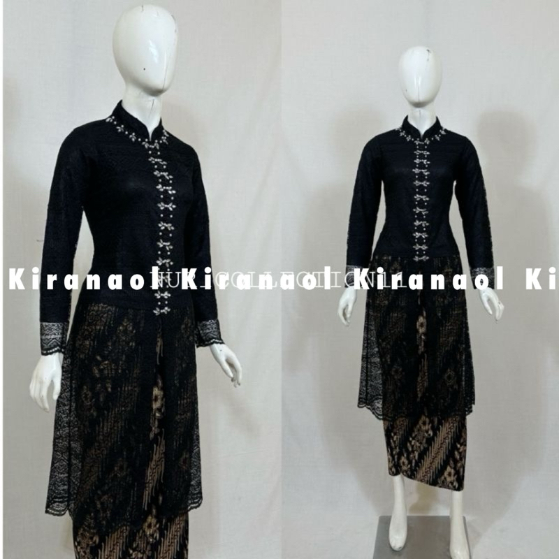 KIRANA OL - KEBAYA PAYET MODERN - TUNIK BROKAT BUSUI MODERN - KEBAYA PESTA - KEBAYA TUNIK - KEBAYA W
