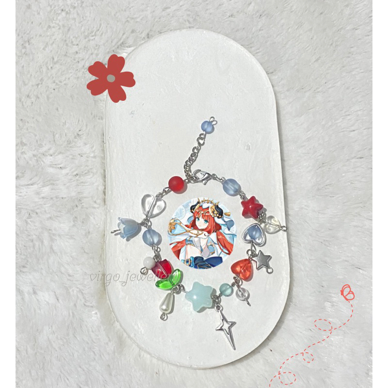 gelang manik manik genshin impact nilou acc nilou ❤️