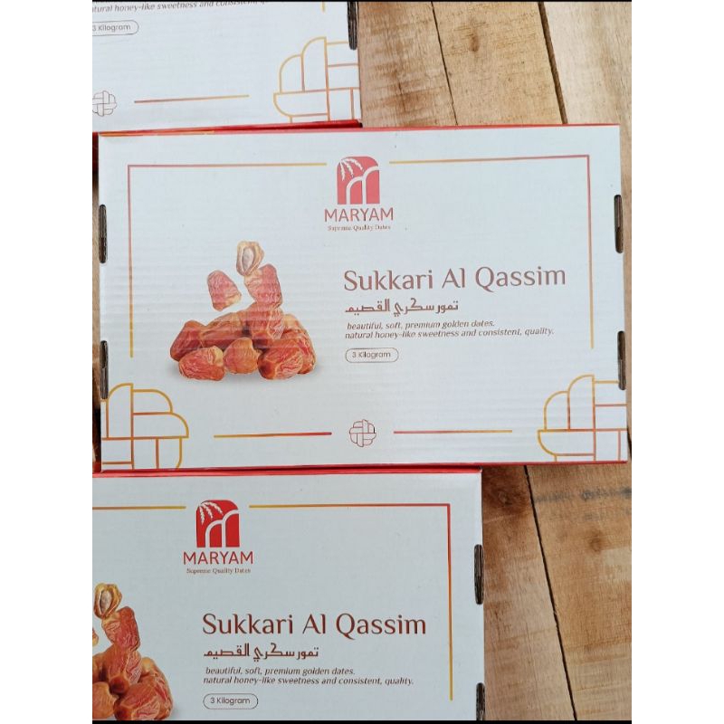 KURMA SUKARI AL QASSIM MARYAM 3 Kg