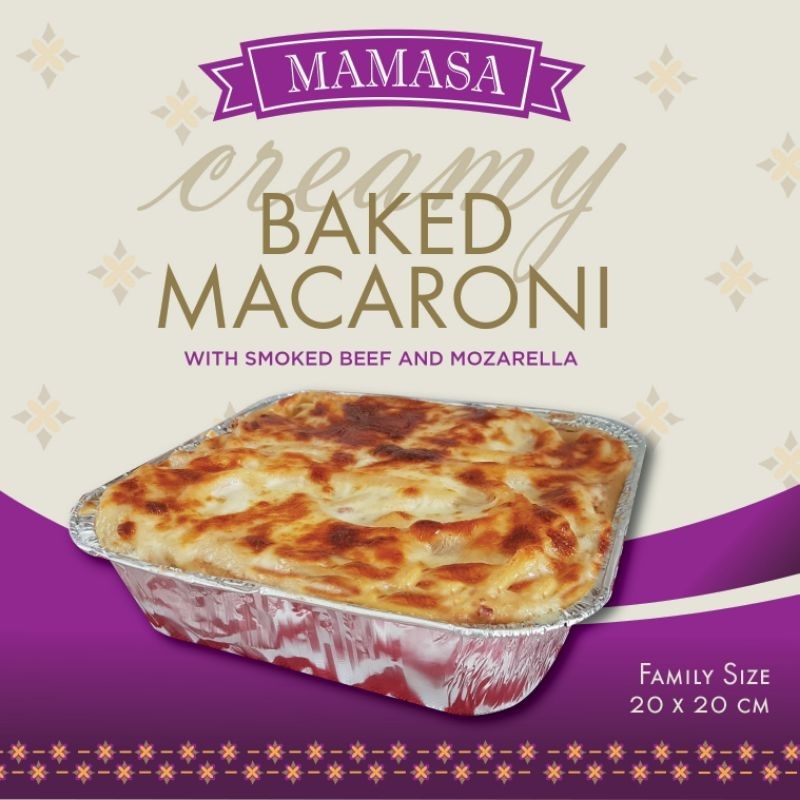 

MAMASA Makaroni Panggang Smoked Beef Mozarella (Family Size)