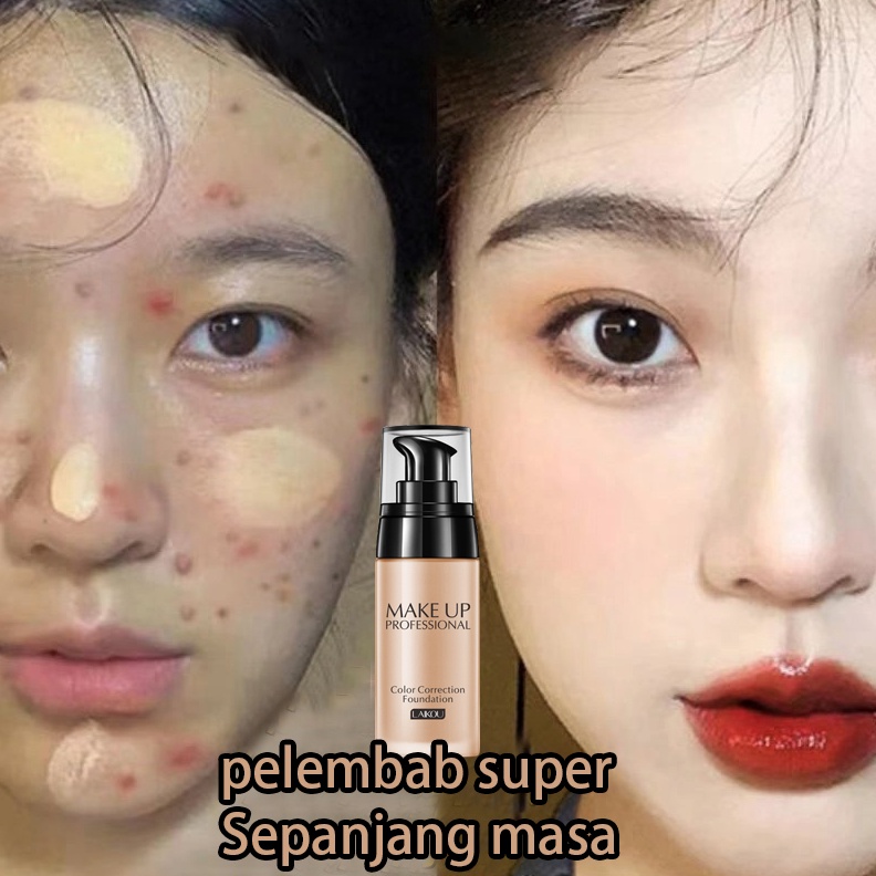 1212 Flash Sale Dempul wajah tahan air concealer tahan lama Liquid foundation BB cream matte foundat