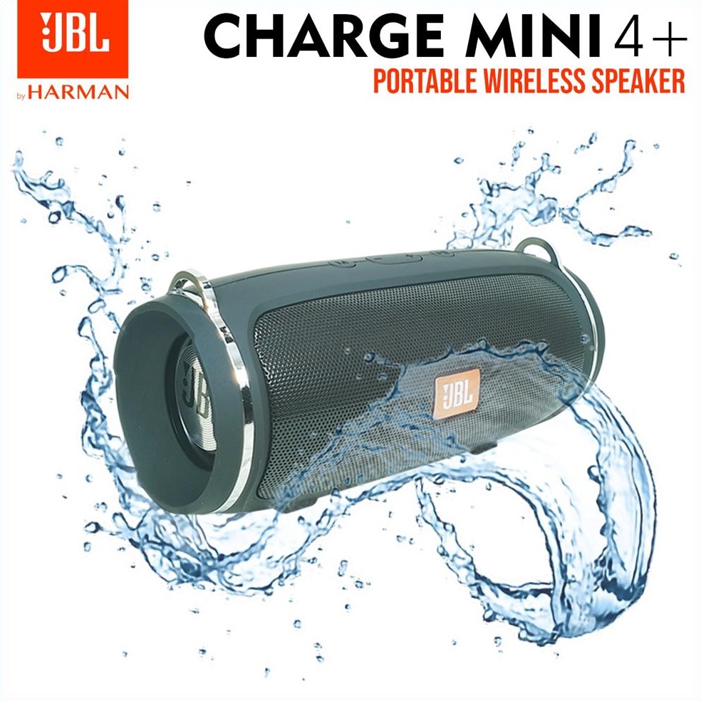 J9 Speaker Bluetooth JBL Charge Mini 4 Wireless Charge 4 Super Bass Dual Subwofer ART R6U9