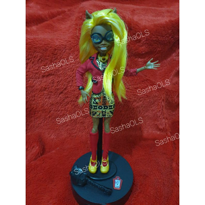 Boneka Monster High - Clawdia Wolf kakak Clawdeen - Basic -  Preloved no Box - Rare Collector Items