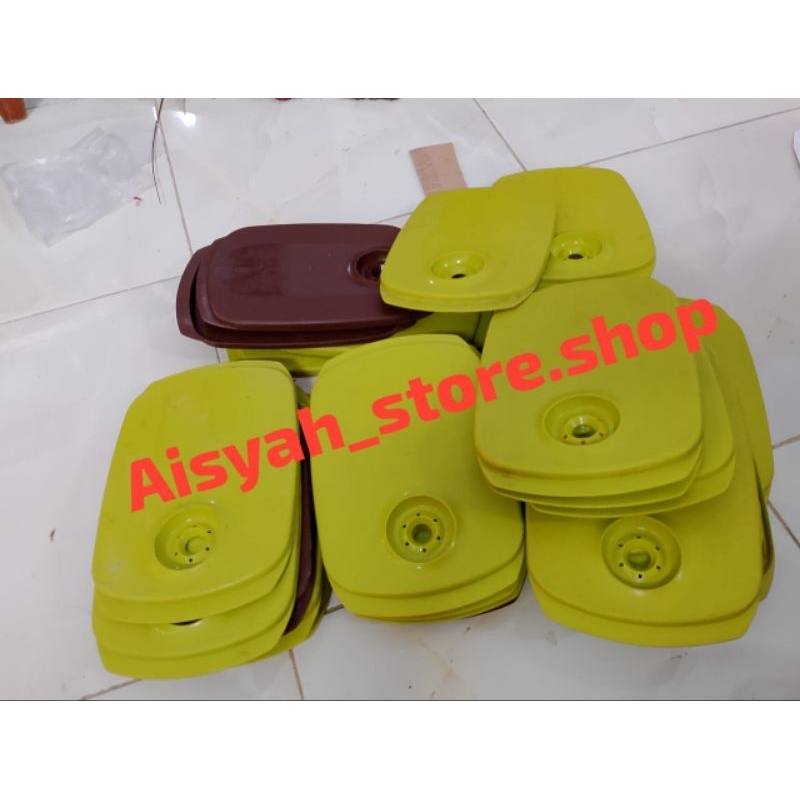 second tutup byo bekas pakai tanpa silikon Tupperware second