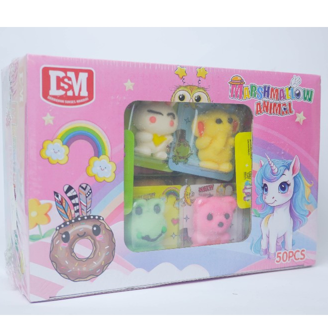 

permen marsh lunakpermen lunak impor isi 50 pcs