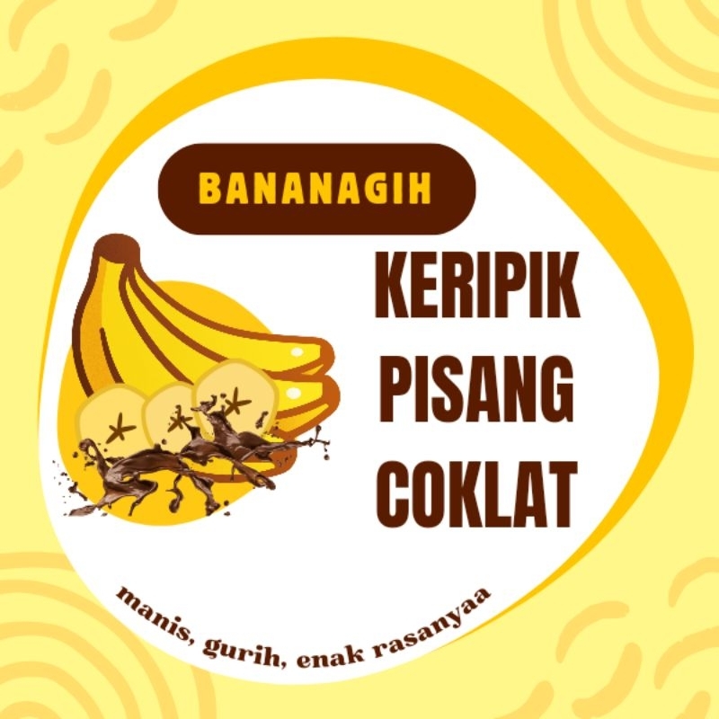 

Keripik pisang coklat