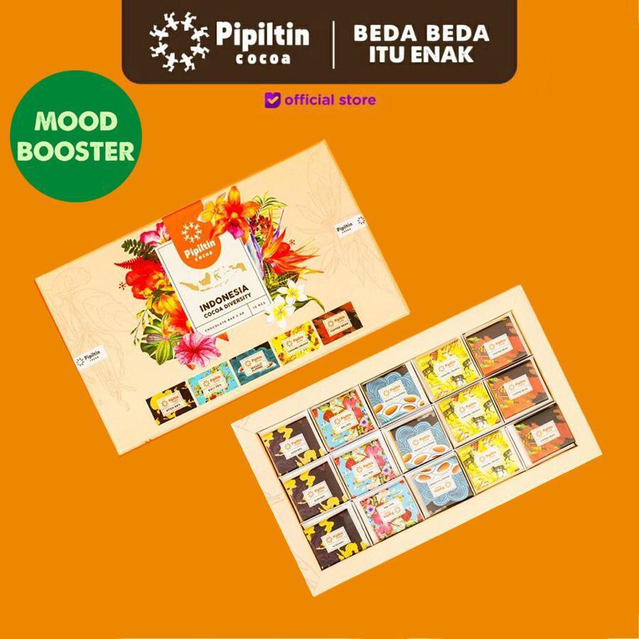 

Stok terbaru Pipiltin Cocoa Chocolate Chocolate Gift Box Diversity 15 x 5gr