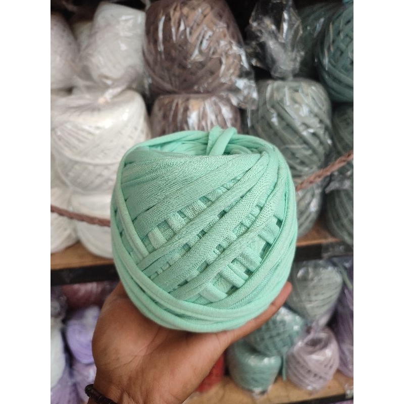 BENANG KAOS RAJUT T-SHIRT YARN/BENANG SPANDEK KATUN