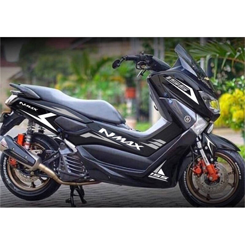 Striping Cutting Nmax 2015 2016 2017 2018 2019 Cutting Sticker Simple keren