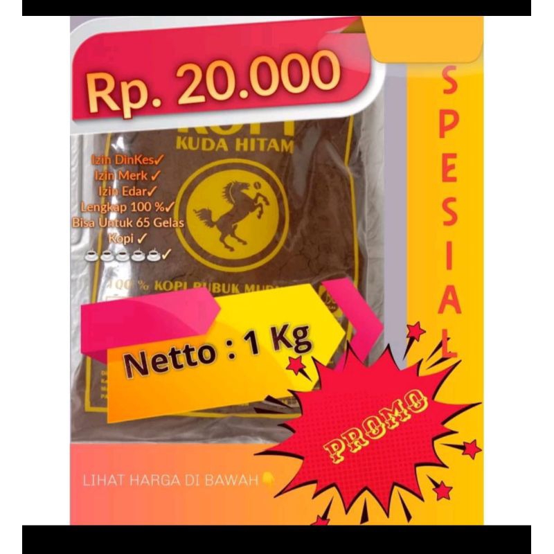 

kopi bubuk murni 1000gram
