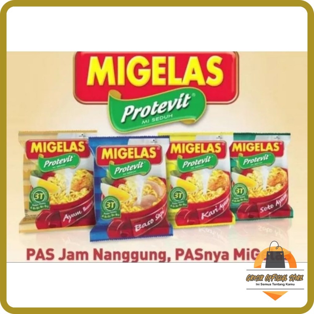 

Migelas renceng kemasan 30 gr 1 renceng isi 10 pcs