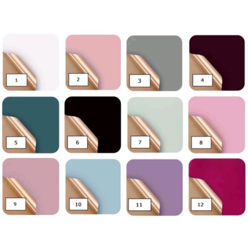

Kertas Buket Bi Color Gold Kertas Buket Dua Warna Wraping Paper