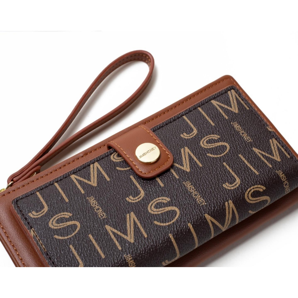 JIMS HONEY RIMA WALLET Dompet Lipat Panjang Wanita Cewek Fashion Jimshoney Casual Terbaru