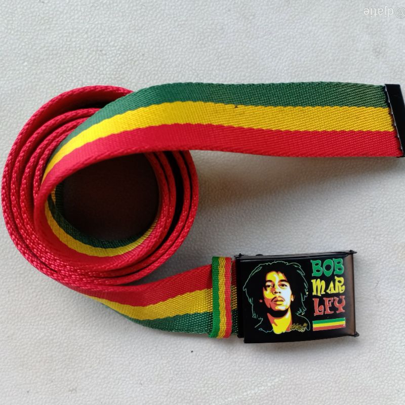 gesper bob marley ikat pinggang bob marley sabuk rasta sabuk bobmarley sabuk regge sabuk reggae sabu