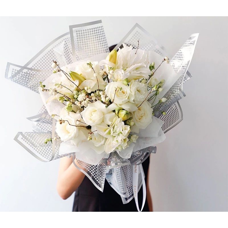 

Cello motif full polka bening transparan Sumbersekarsari