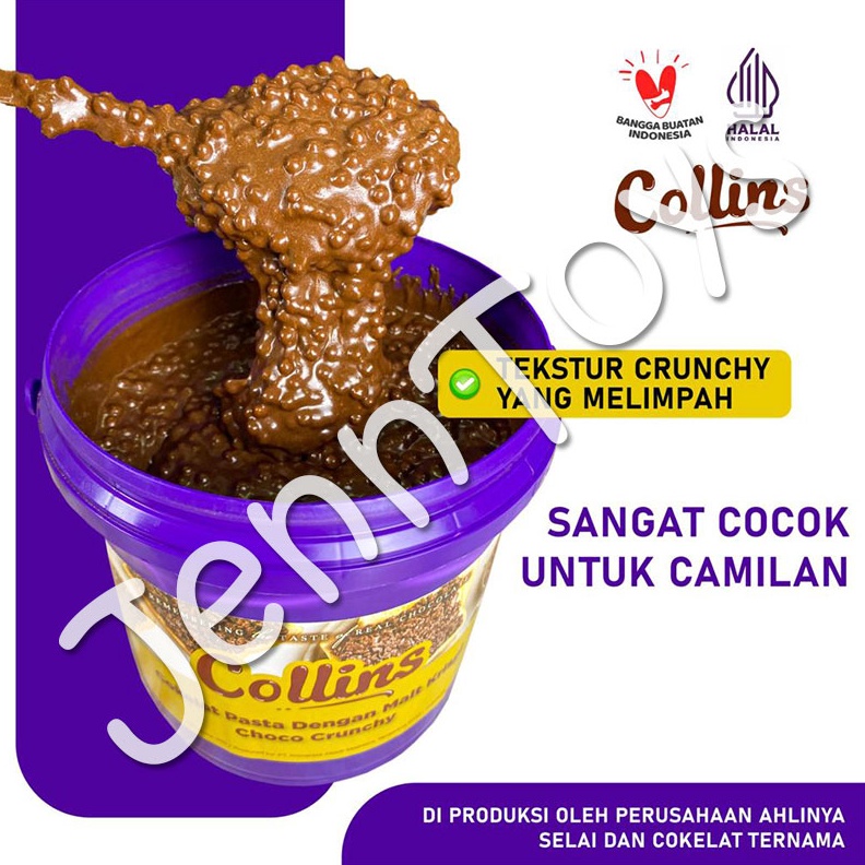 

1212 COD JennToys COLLINS CRUNCHY COKLAT VIRAL serbuuu