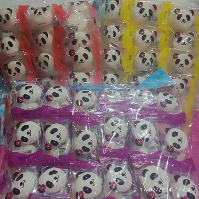 

marshmallow panda 1 pack isi 72 pcs marshmellow kapas capa panda marsh mellow