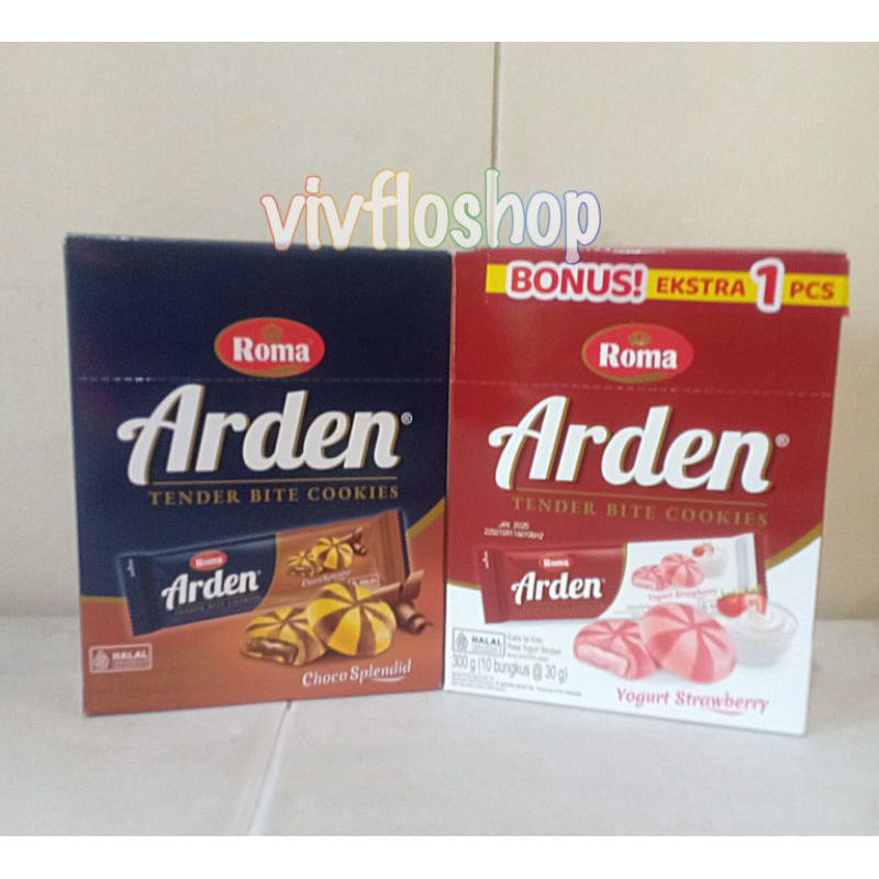 

Biskuit Arden Kemasan Box 10 x 30 gram