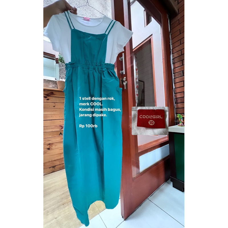 Setelan Rok anak merk CooL preloved