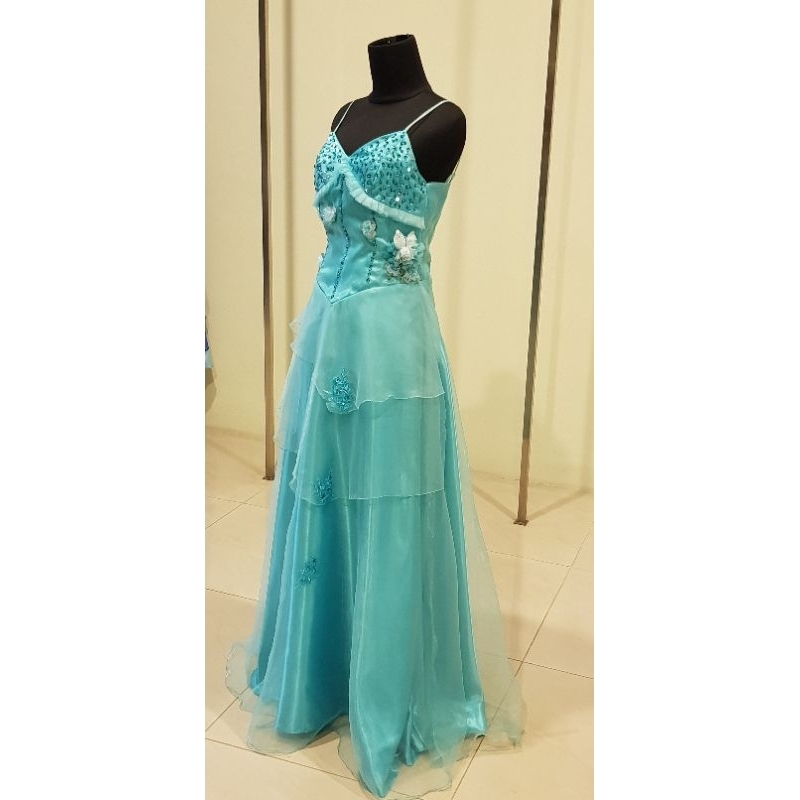 wedding dress / gaun prewed / gaun ultah / gaun penyanyi (Preloved)